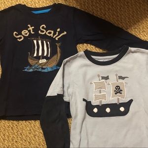 3T Gymboree Pair of Long Sleeve Shirts